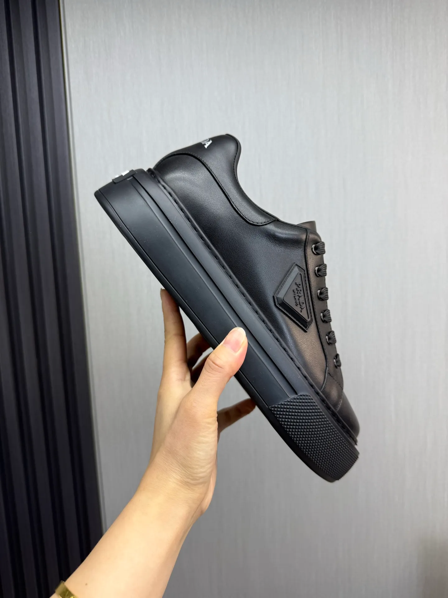 Men's shoes 💰560💰 [PRADA] Men's shoes are popular in the counter, official website is synchronized, 1 high-quality shipment ✔️Original cowhide upper + cowhide lining, 1🆚1 replica, original sole, 38-45 (45 customized, non-refundable)
